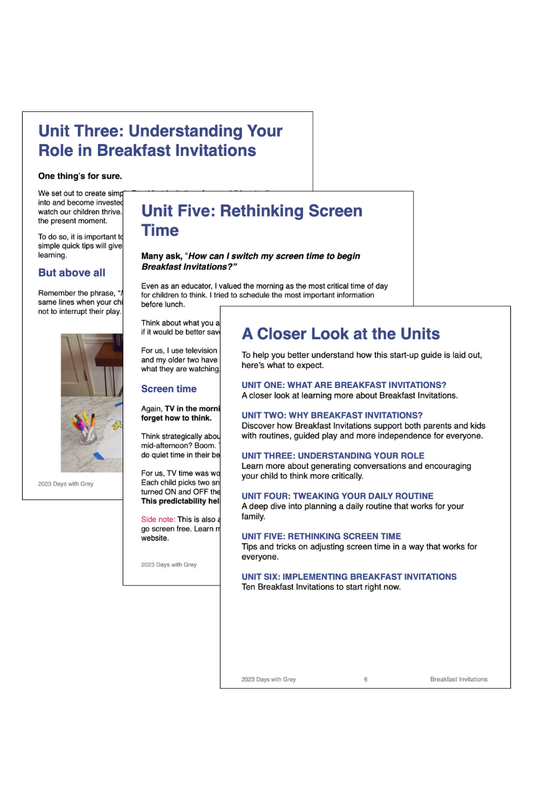 Your Startup Guide to Breakfast Invitations