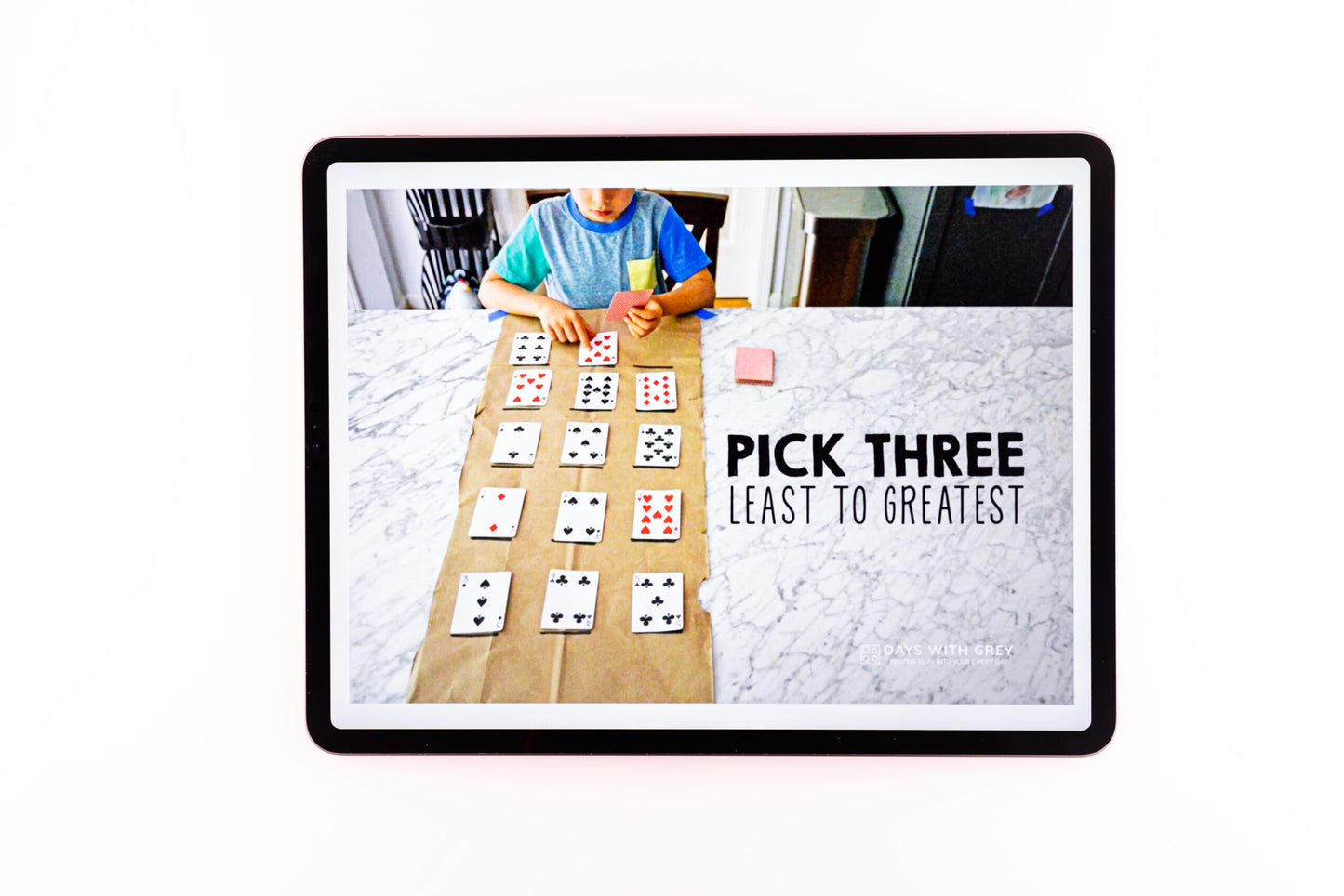 PDF BIG KID Activity Cards