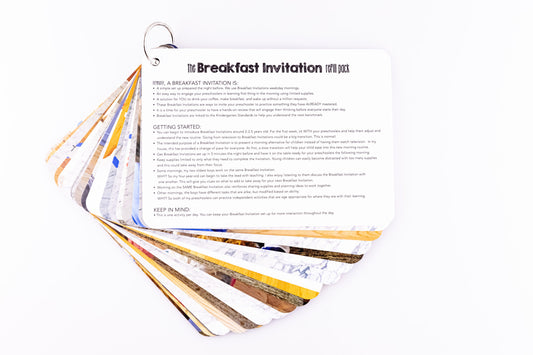 Breakfast Invitation Cards Set 2