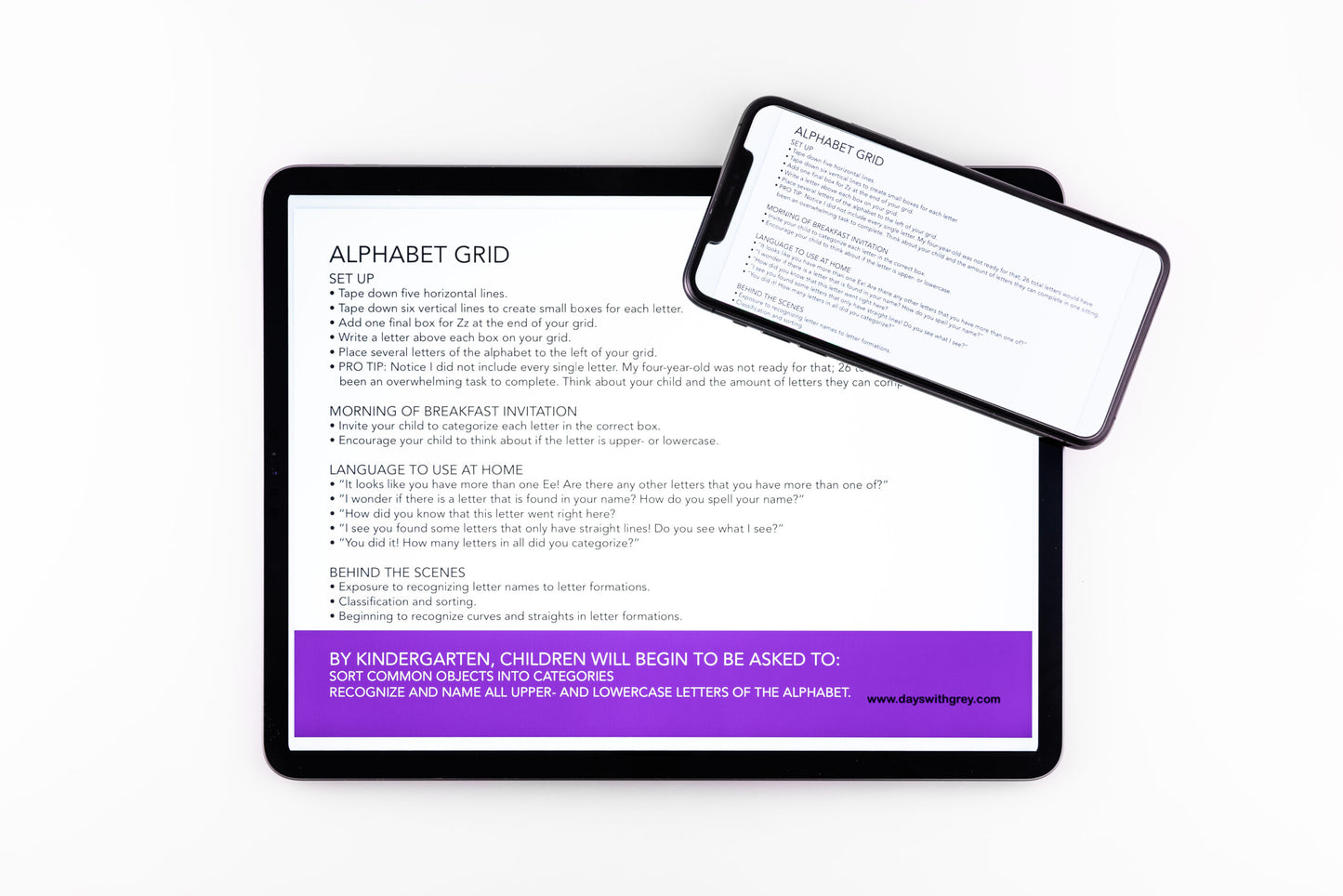 PDF Breakfast Invitation Cards Set 2