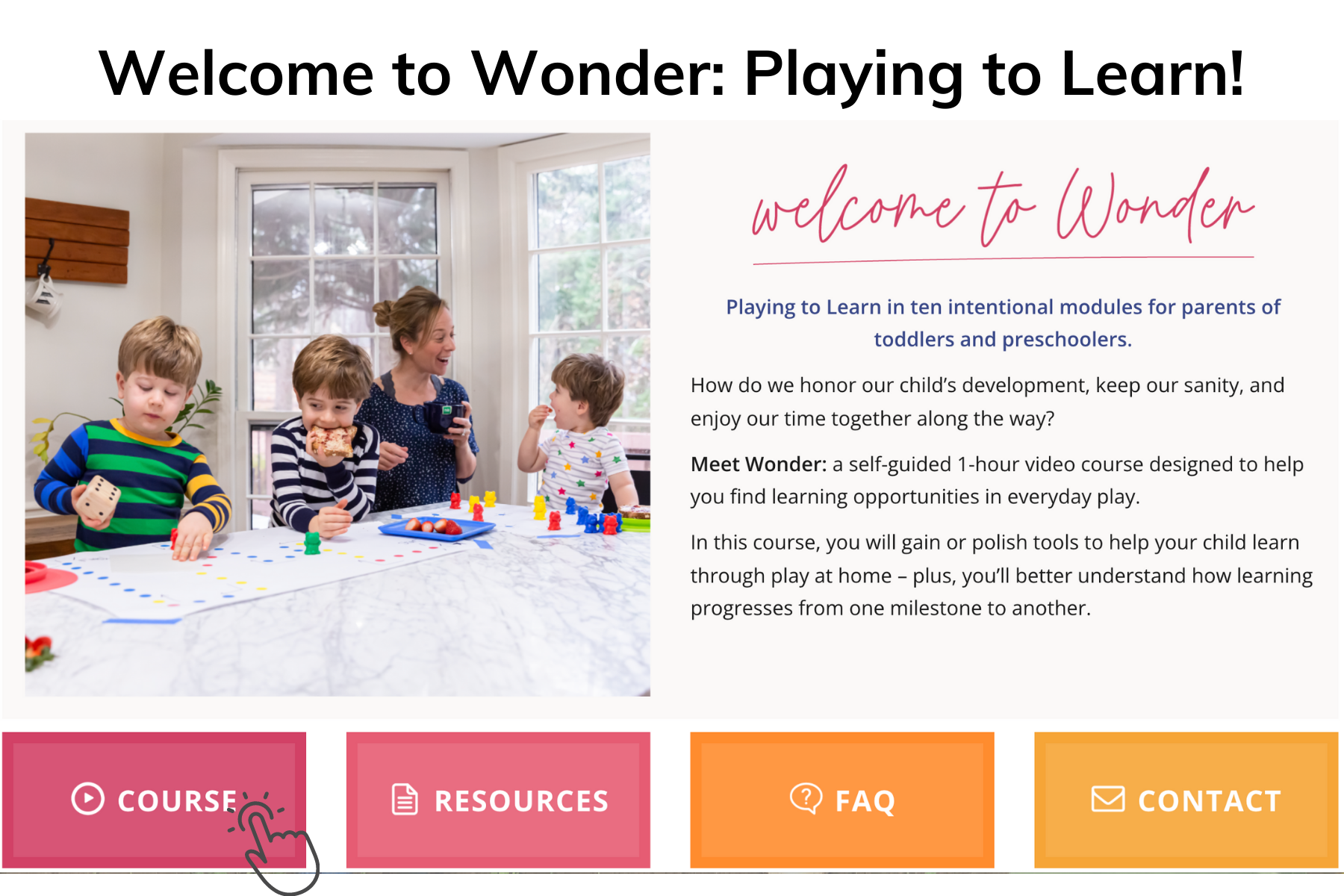 Learning Through Guided Play